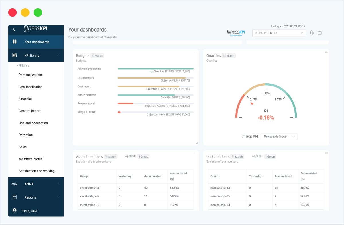 Data comparison window showing metrics side by side for analysis